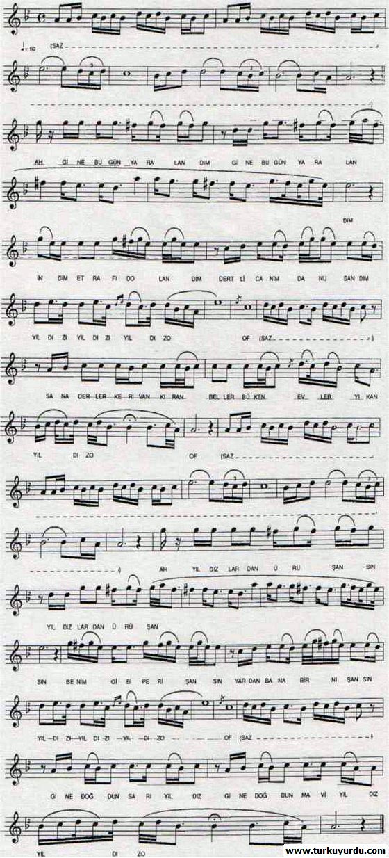 Gine Bug�n Yaraland�m (Y�ld�z)