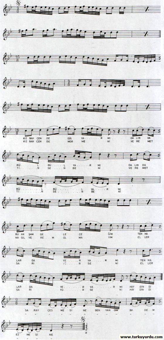 K�z Bah�ende G�l Var M�